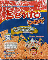 ปลาหมึกปรุงรสกรอบ รสหมึกสไปซี่ (เนื้อปลาหมึกผสมเนื้อปลาซูริมิ) (ตราเบนโตะ)