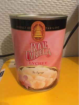 Litchis Au Sirop Lourd front packaging