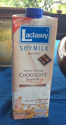 Lait de soja au chocolat
