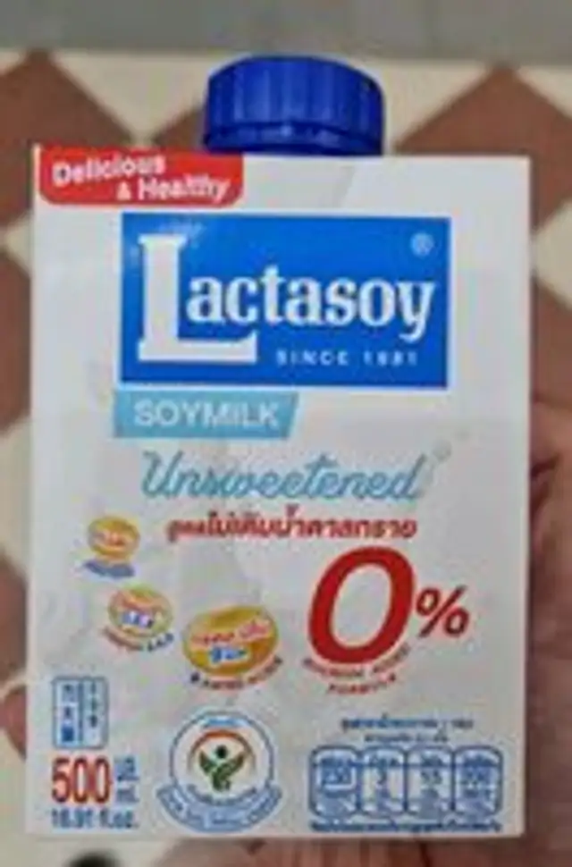 แลคตาซอย สูตรไม่เติมน้ำตาลทราย
