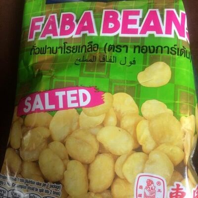 Salted faba beans  [only one image] front packaging