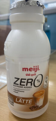 นมพาสเจอร์ไรส์ รสกาแฟลาเต้ สูตรไม่เติมน้ำตาลทราย