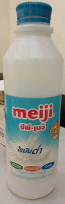 นมไขมันต่ำ ตราเมจิ