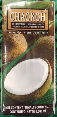 Chaokoh, coconut milk