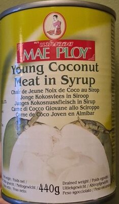 Young Coconut Meat in Syrup