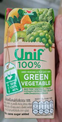 น้ำผักผลไม้ผสมผักใบเขียวรวม