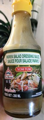 Sauce pour salade papaye