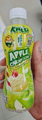 Apple Cream Soda flavor with Nata de Coco