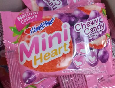 حلوى مضغيه بنكهة الفرواله و العنب