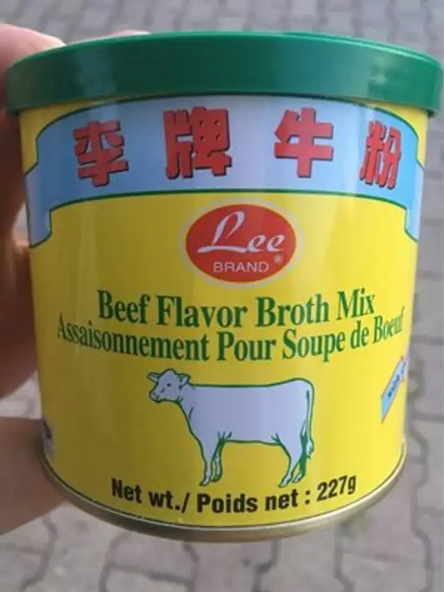 Lee Pho Broth Mix, 8 Oz (24-count) nutrition facts table