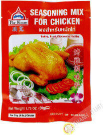 Préparation pour grillades de poulet