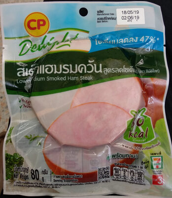สเต๊กแฮมรมควันสูตรลดโซเดียม