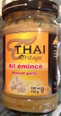 Ail émincé front packaging