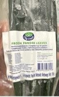 Frozen Pandan Leaves