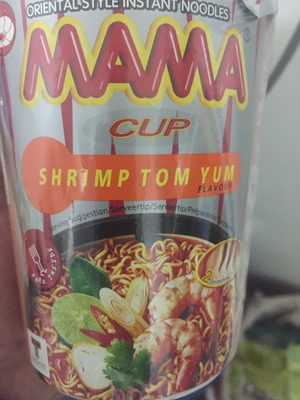 Cup Oriental Style Instant Noodles Shrimp Tom Yum Flavour