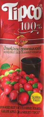 Tipco Mixed Fruit Juice Cranberry Formula