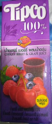 น้ำเชอร์รี่ เบอร์รี่ ผสมองุ่น