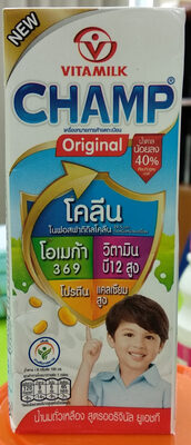 ไวตามิลค์ แชมป์ สูตร ออริจินัล front packaging