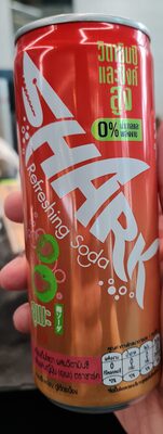 ชาร์ค เครื่องดื่มโซดา ผสมวิตามินซี กลิ่นพลัมญี่ปุ่น (อุเมะ)