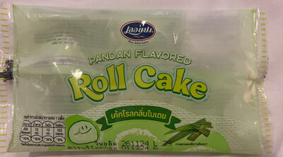 Pandan Flavored Roll Cake