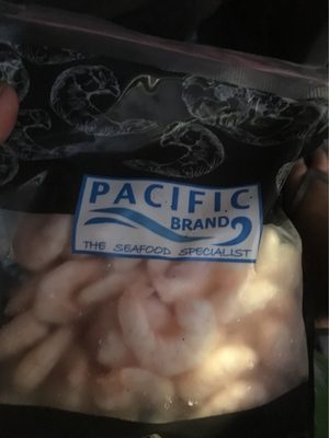 Queues de crevettes cuites