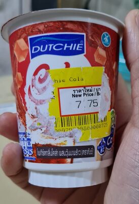 โยเกิร์ตกลิ่นโคล่าผสมวุ้นมะพร้าวตราดัชชี่