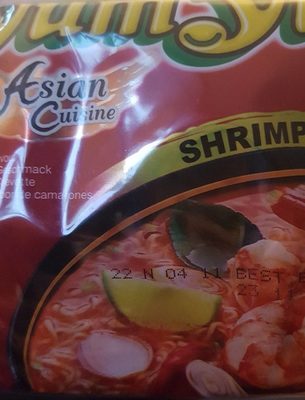 Nouilles chinoises front packaging