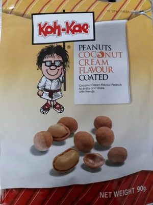 Peanuts coconut cream glamour coated