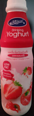 นมเปรี้ยวรสสตอเบอรรี่ front packaging