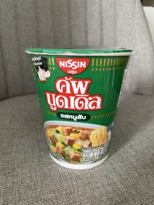 Nissin Cup หมูสับ front packaging