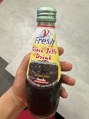 Grass Jelly Drink front packaging