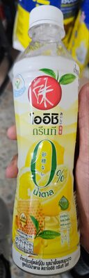 โออิชิ กรีนที รสน้ำผึ้งผสมมะนาว สูตรไม่มีน้ำตาล