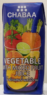 น้ำผักผสมผลไม้รวม ตราชบา