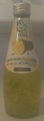 Basil Seed Drink with Pineapple Flavor