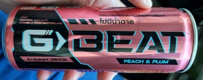 G BEAT เครื่องดื่มกลิ่นไวท์พีซและบ๊วยญี่ปุ่น (สตรวิตามินเอผสมซิงค์)