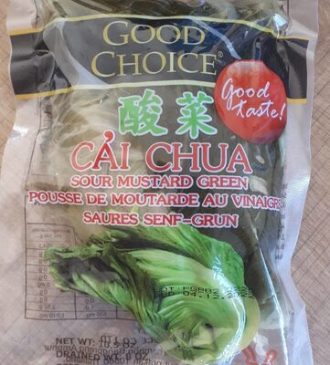 Cai chua - pousses de moutarde au vinaigre front packaging