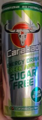 Energy drink Green Apple sugar free