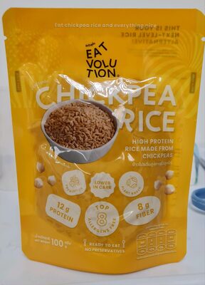 อีทโวลูชั่น ข้าวโปรตีนสูงจากถั่วลูกไก่