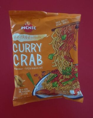 Curry Crab front packaging