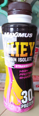 เวย์โปรตีน ไอโซเลท สตรอว์เบอร์รี