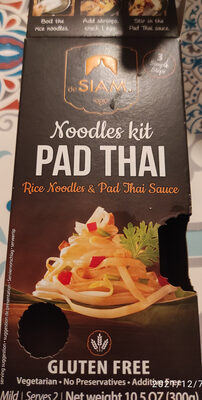 Noodles Kit Pad Thai front packaging