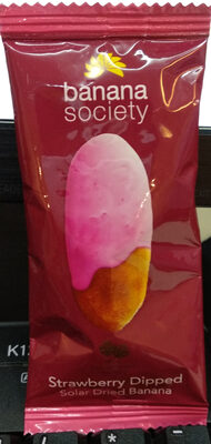 กล้วยตากเคลือบครีมสตอเบอรี่
