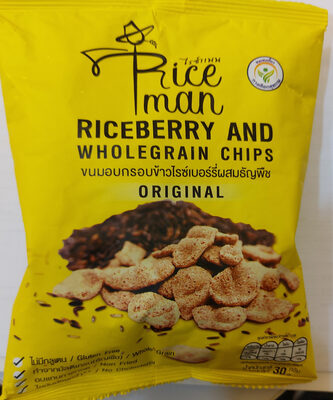 ไรซ์แมน ขนมอบกรอบข้าวไรซ์เบอร์รี่ผสมธัญพืช