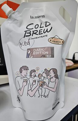 กาแฟสกัดเย็นเข้มข้น(คั่วเข้ม) front packaging