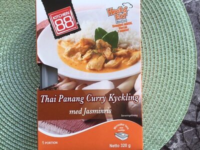 Thai Panang Curry Kyckling front packaging
