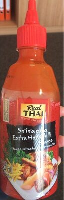 Sriratcha Extra Hot Chilli Sauce front packaging