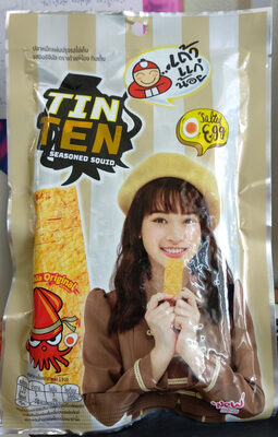 ปลาหมึกแผ่นรสไข่เค็ม