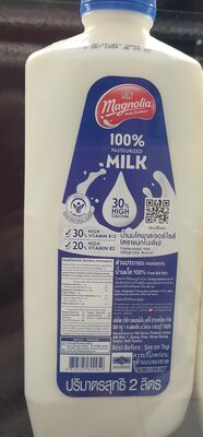 แมกโนเลีย นํ้านมโคพาสเจอร์ไรส์ front packaging