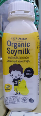 นมถั่วเหลือง ผสมฟองเต้าหู้