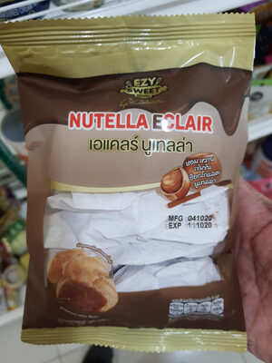 เอแคลร์ นูเทลล่า front packaging